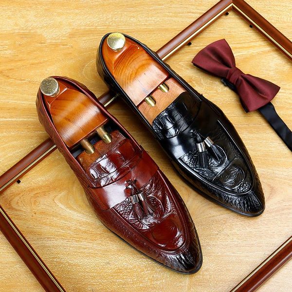 dress shoes 2021 mens leather genuine oxford for men luxury slipon wedding brogues size 46, Black
dress shoes 2021 mens leather genuine oxford for men luxury slipon wedding brogues size 46, Black