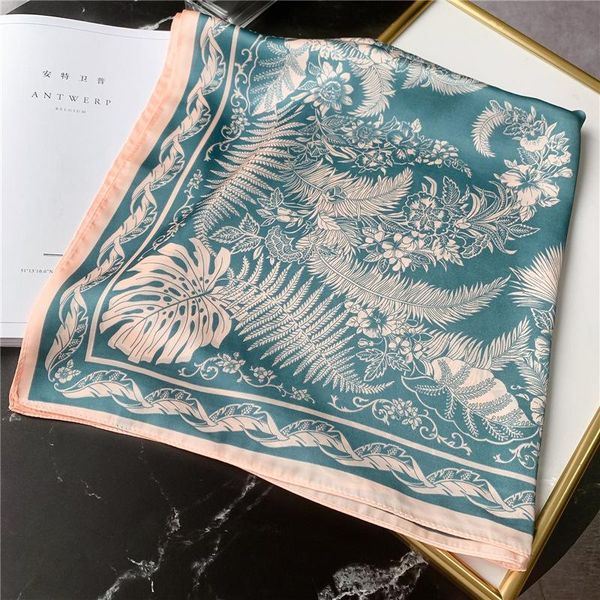 scarves luxury scarf women silk square for 70*70cm satin neck hair tie band bag warp soft neckerchief hijabs head female foulard, Blue;gray
scarves luxury scarf women silk square for 70*70cm satin neck hair tie band bag warp soft neckerchief hijabs head female foulard, Blue;gray