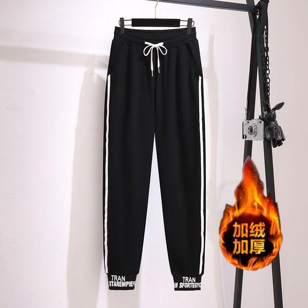 women's pants & capris 150kg plus size winter warm loose elastic waist fleece sports 6xl 7xl 8xl 9xl 10xl high casual trousers, Black;white
women's pants & capris 150kg plus size winter warm loose elastic waist fleece sports 6xl 7xl 8xl 9xl 10xl high casual trousers, Black;white