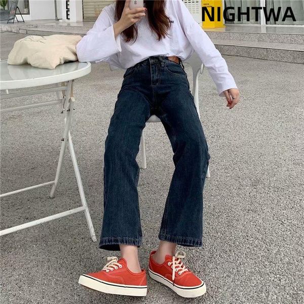 women's jeans nightwa 2021 black denim trousers vintage wide leg pants women korean straight long high waist casual all-match blue
women's jeans nightwa 2021 black denim trousers vintage wide leg pants women korean straight long high waist casual all-match blue