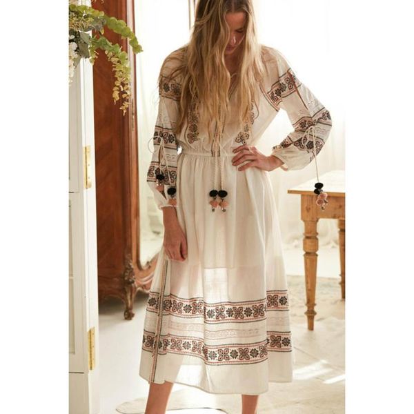 casual dresses enthic embroidered long dress elegant women autumn sleeve v neck bohemian female boho beach hippie vestidos, Black;gray
casual dresses enthic embroidered long dress elegant women autumn sleeve v neck bohemian female boho beach hippie vestidos, Black;gray