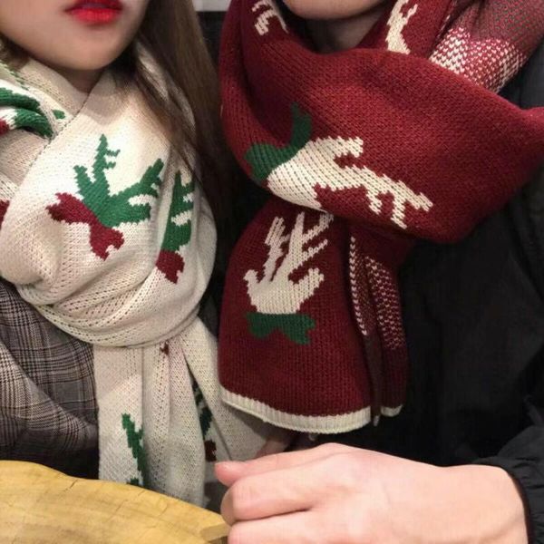 scarves 2021 winter christmas reindeer snowflake scarf women girls knitted warm thick shawl xmas gift long wraps, Blue;gray
scarves 2021 winter christmas reindeer snowflake scarf women girls knitted warm thick shawl xmas gift long wraps, Blue;gray
