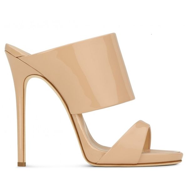 sandal high-heeled naked patent leather shoes for the open-toed woman... slippers will see fashionable... slippers..., Black
sandal high-heeled naked patent leather shoes for the open-toed woman... slippers will see fashionable... slippers..., Black