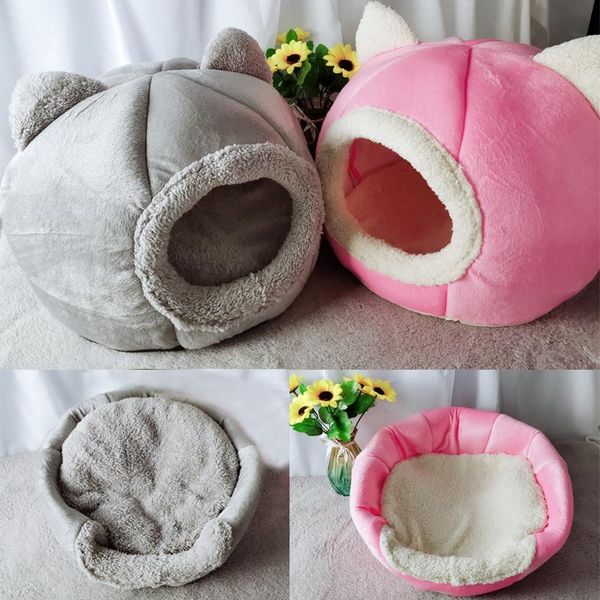 foldable cat cave tent house kennel removable sleeping pad soft nest for kitten cozy indoor bed cama gato beds & furniture
foldable cat cave tent house kennel removable sleeping pad soft nest for kitten cozy indoor bed cama gato beds & furniture