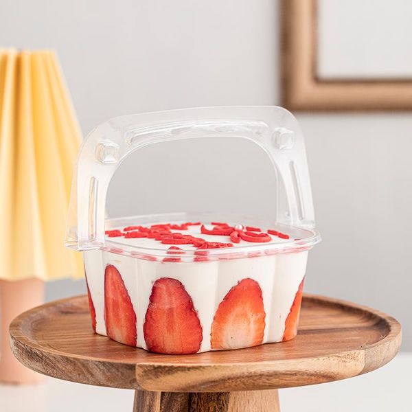10pcs packaging box transparent portable melaleuca mousse flower basket cake fruit salad picnic dessert plastic 450ml gift wrap
10pcs packaging box transparent portable melaleuca mousse flower basket cake fruit salad picnic dessert plastic 450ml gift wrap