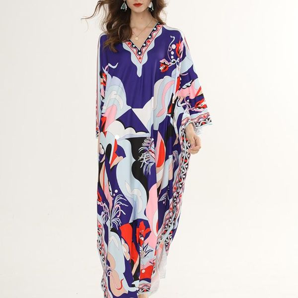 casual dresses 2021 autumn floor-length dress women fashion design v-neck printed batwing sleeve bohemian vacation party robe, Black;gray
casual dresses 2021 autumn floor-length dress women fashion design v-neck printed batwing sleeve bohemian vacation party robe, Black;gray