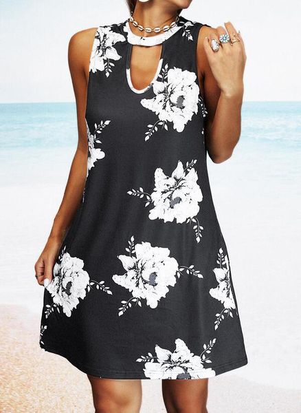 casual dresses women dress summer round neck pocket print dovetail sling halter clothing beach street mini a-line vestido, Black;gray
casual dresses women dress summer round neck pocket print dovetail sling halter clothing beach street mini a-line vestido, Black;gray