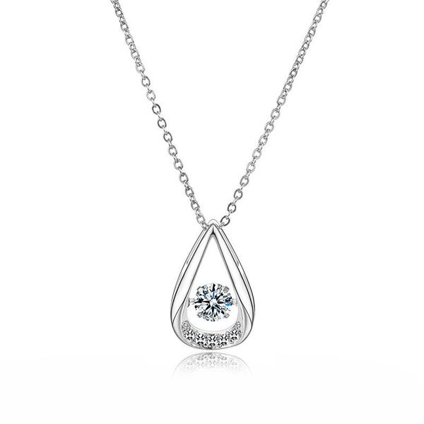 pendant necklaces jewellery heart stainless steel jewelry simple drop zircon clavicle choker bridal wedding for women, Silver
pendant necklaces jewellery heart stainless steel jewelry simple drop zircon clavicle choker bridal wedding for women, Silver