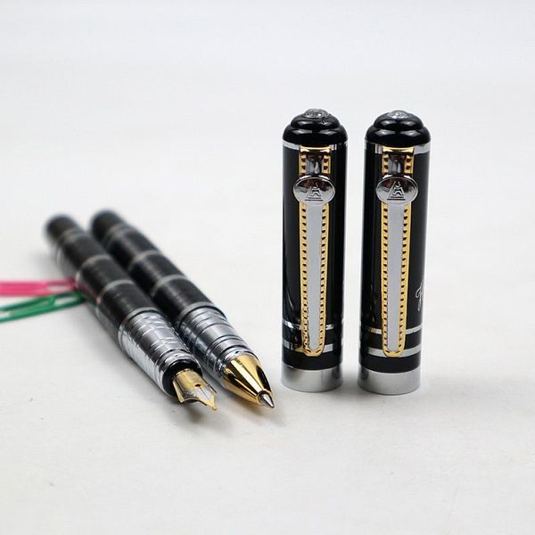 ballpoint pens luxury metal pen/fountain pen 0.5mm black ink roller ball for business gifts writing office school supplies, Blue;orange
ballpoint pens luxury metal pen/fountain pen 0.5mm black ink roller ball for business gifts writing office school supplies, Blue;orange