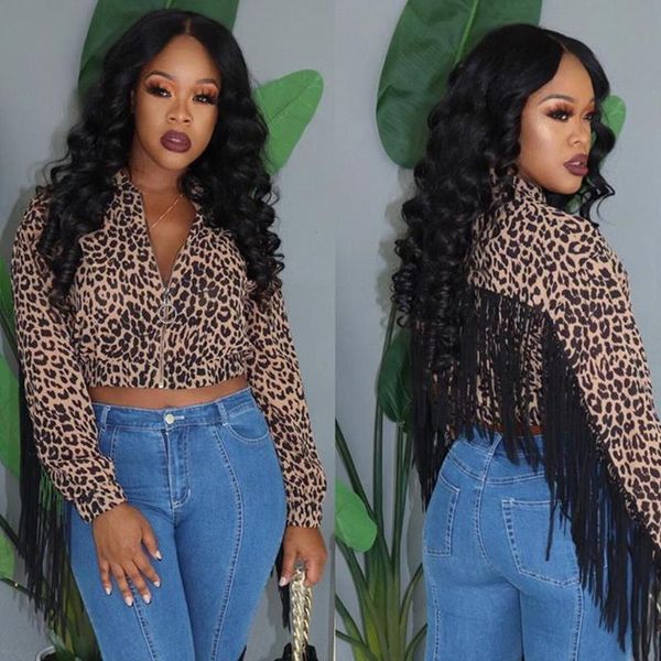 women's jackets leopard print winter coat women wool womens long sleeve short style tassel zipper coats date wear#3, Black;brown
women's jackets leopard print winter coat women wool womens long sleeve short style tassel zipper coats date wear#3, Black;brown