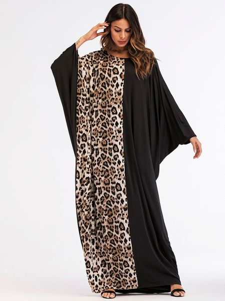 muslim leopard hijab dress women batwing sleeve abaya maxi long dress dubai arab vestidos long robe elegant islamic clothing, Red
muslim leopard hijab dress women batwing sleeve abaya maxi long dress dubai arab vestidos long robe elegant islamic clothing, Red
