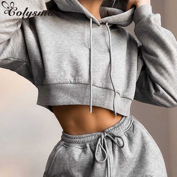 colysmo korean style hoodies women solid color short loose long sleeve streetwear autumn pullover black sweatshirt 210527
colysmo korean style hoodies women solid color short loose long sleeve streetwear autumn pullover black sweatshirt 210527