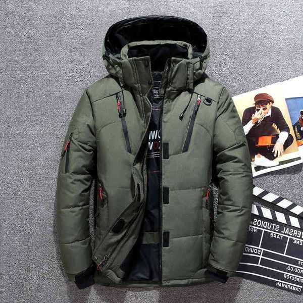 -20 degree winter down coat men white duck parkas jacket mens thick warm snow parka overcoat windbreaker, Black
-20 degree winter down coat men white duck parkas jacket mens thick warm snow parka overcoat windbreaker, Black