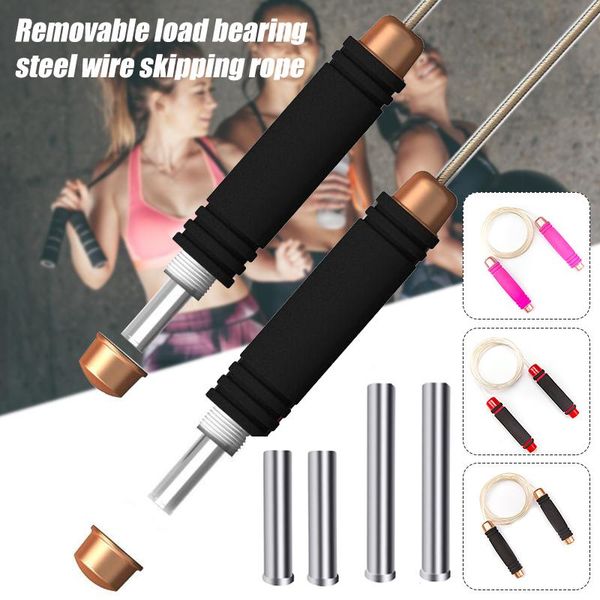 jump ropes bearing steel wire skipping rope adjustable sports fitness equipment suitable for men and women
jump ropes bearing steel wire skipping rope adjustable sports fitness equipment suitable for men and women
