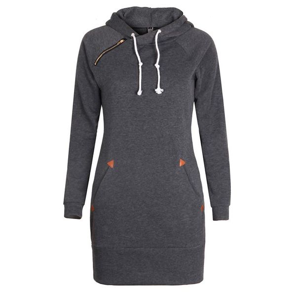 casual dresses fashion autumn women hoodie dress pocket long sleeve mini clothing vestidos de festa lj5841e, Black;gray
casual dresses fashion autumn women hoodie dress pocket long sleeve mini clothing vestidos de festa lj5841e, Black;gray