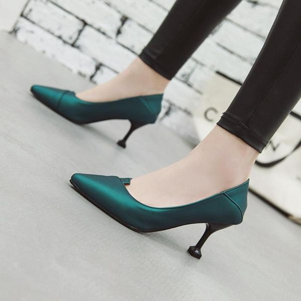 dress shoes pqecfs big size 31-43 spring & autumn fashion women solid pointed toe heel thin heels pumps 4 colors, Black
dress shoes pqecfs big size 31-43 spring & autumn fashion women solid pointed toe heel thin heels pumps 4 colors, Black