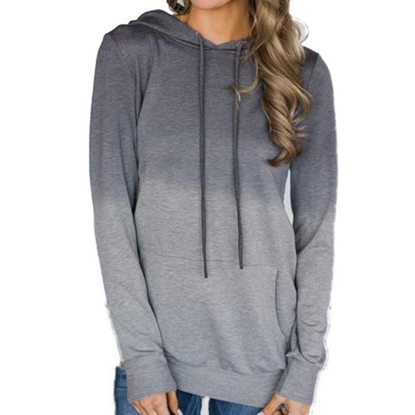 women's hoodies & sweatshirts 2021 spring autumn casual hooded gradient sweatshirt women loose drawstring pullover clothing, Black
women's hoodies & sweatshirts 2021 spring autumn casual hooded gradient sweatshirt women loose drawstring pullover clothing, Black