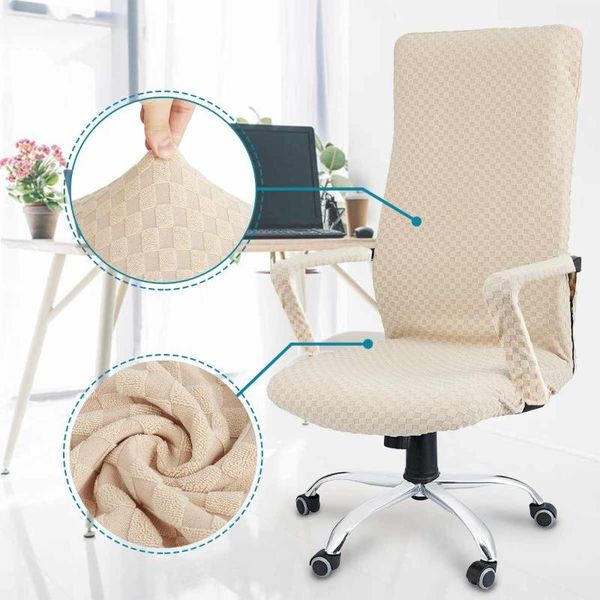 chair covers elastic rotating stretch office computer desk seat cover removable plaid slipcovers side zippers
chair covers elastic rotating stretch office computer desk seat cover removable plaid slipcovers side zippers