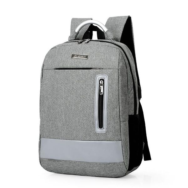 fashion men's backpack leisure simple high school students schoolbag capacity computer bag student
fashion men's backpack leisure simple high school students schoolbag capacity computer bag student