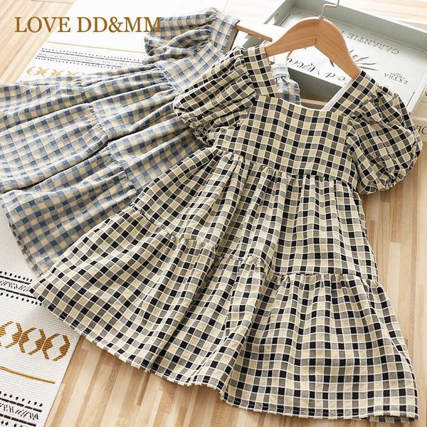 love dd&mm girls dresses children's clothing girls sweet comfortable plaid short sleeve princess dress 210715, Red;yellow
love dd&mm girls dresses children's clothing girls sweet comfortable plaid short sleeve princess dress 210715, Red;yellow