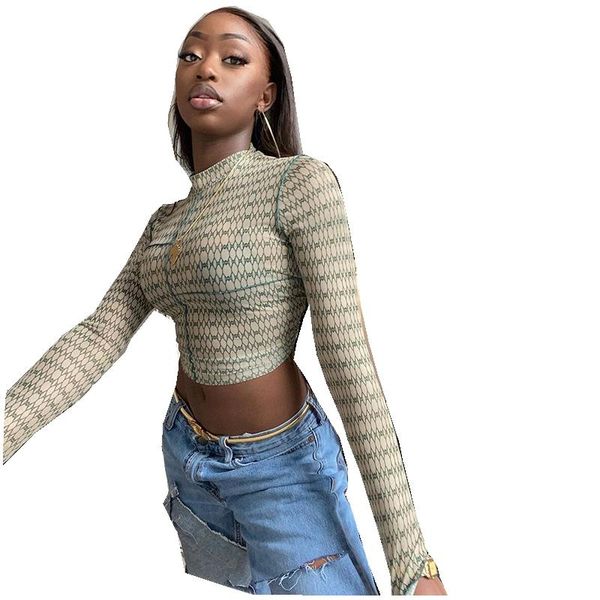 slim mesh sheer print splicing autumn women trendy y2k festival clothing night club outfits fashion streetwear women's t-shirt, White
slim mesh sheer print splicing autumn women trendy y2k festival clothing night club outfits fashion streetwear women's t-shirt, White