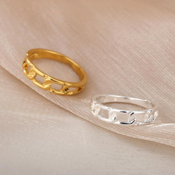 wedding rings hollow out knot for women stainless steel gold engagement ring kpop goth female jewelry gift bague, Slivery;golden
wedding rings hollow out knot for women stainless steel gold engagement ring kpop goth female jewelry gift bague, Slivery;golden