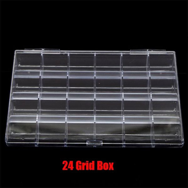 nail art kits 24 grid clear transparent storage box plastic ring jearrings rhinestones case
nail art kits 24 grid clear transparent storage box plastic ring jearrings rhinestones case