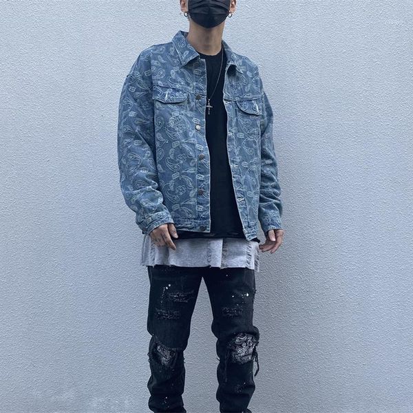 denim men jacket spring autumn ins hip-hop high street cashew flower tide brand retro handsome loose clothes men's jackets, Black;brown
denim men jacket spring autumn ins hip-hop high street cashew flower tide brand retro handsome loose clothes men's jackets, Black;brown