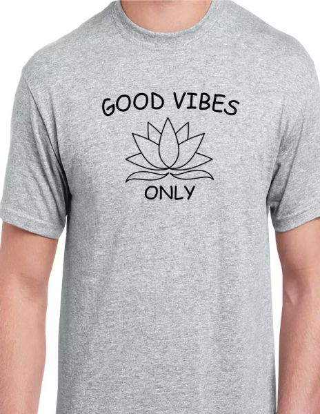 good vibes only lotus t-shirt yoga flower positive peace friendly kind tee shirt, White;black
good vibes only lotus t-shirt yoga flower positive peace friendly kind tee shirt, White;black