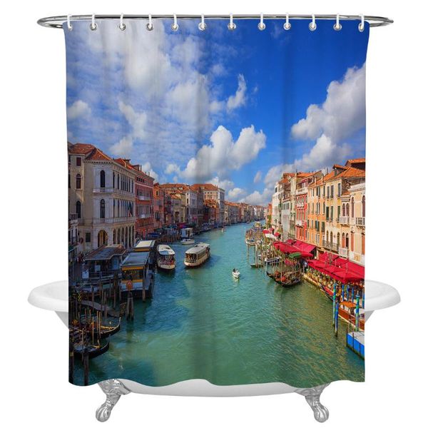 shower curtains grand canal boat house building waterproof polyester bath screen products bathroom curtain home decor
shower curtains grand canal boat house building waterproof polyester bath screen products bathroom curtain home decor