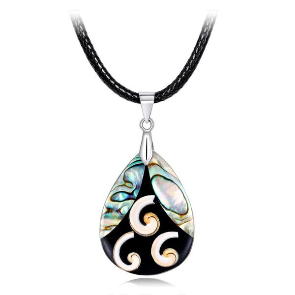 chains women's natural abalone shell necklace drop shaped colorful temperament ladies clavicle chain exquisite jewelry pendant diy, Silver
chains women's natural abalone shell necklace drop shaped colorful temperament ladies clavicle chain exquisite jewelry pendant diy, Silver