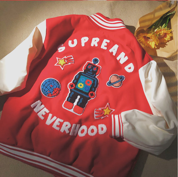 2021 new baseball uniform women loose fried street jacket hip hop letters embroidery women jacket harajuku jacket women unisex, Black;brown
2021 new baseball uniform women loose fried street jacket hip hop letters embroidery women jacket harajuku jacket women unisex, Black;brown