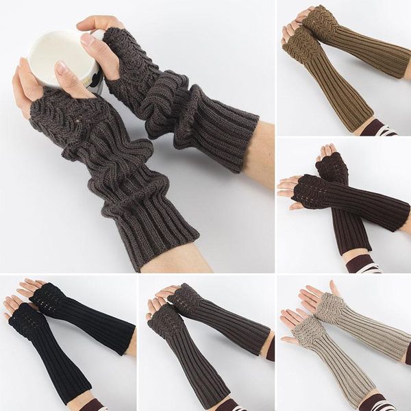 five fingers gloves fashion retro knitted half finger for women handmade fall soft warmer mittens female fingerless long arm, Blue;gray
five fingers gloves fashion retro knitted half finger for women handmade fall soft warmer mittens female fingerless long arm, Blue;gray