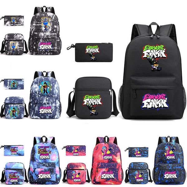 backpack 3pcs friday night funkin game cosplay canvas children kids schoolbag back to school bookbag usb charging travel bag
backpack 3pcs friday night funkin game cosplay canvas children kids schoolbag back to school bookbag usb charging travel bag