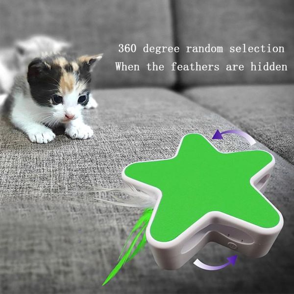 pet automatic 360 rotating five-star funny cat toy toys interactive mouse catching game electric sport
pet automatic 360 rotating five-star funny cat toy toys interactive mouse catching game electric sport