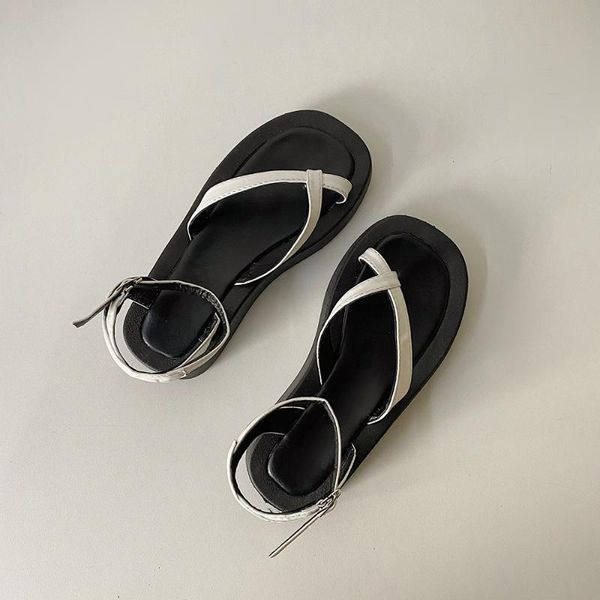 sandals 2021 flip flops platform low-heeled shoes with strap all-match suit female beige muffins shoe corrective, Black
sandals 2021 flip flops platform low-heeled shoes with strap all-match suit female beige muffins shoe corrective, Black