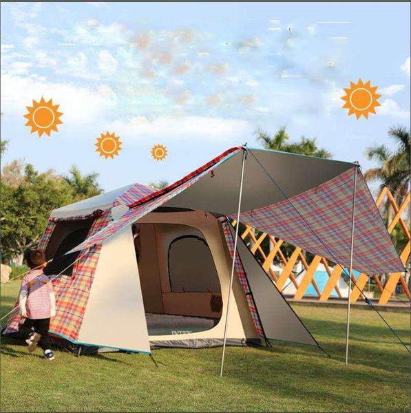 thickening waterproof windproof moisture-proof uv protection automatic with canopy carpas de camping tent beach tents and shelters
thickening waterproof windproof moisture-proof uv protection automatic with canopy carpas de camping tent beach tents and shelters
