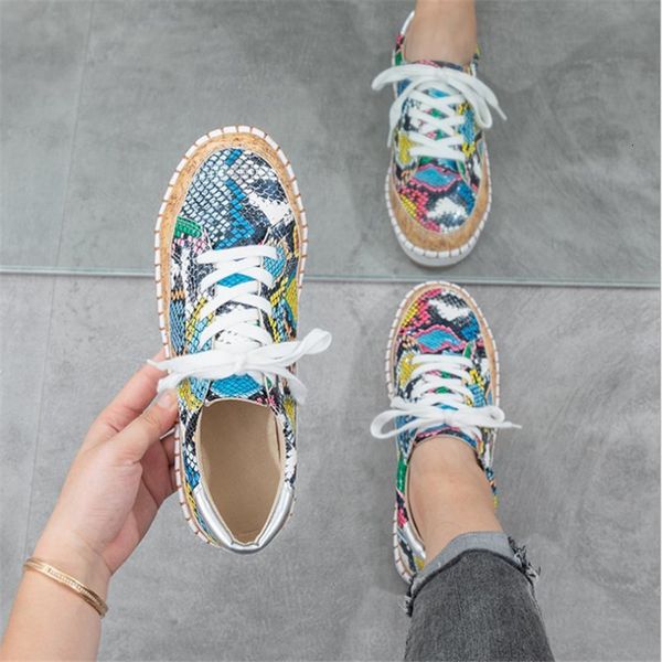 dress shoes fashion women's falts casual european snake pattern pu walking footwear outdoor sneakers for women hkpg, Black
dress shoes fashion women's falts casual european snake pattern pu walking footwear outdoor sneakers for women hkpg, Black