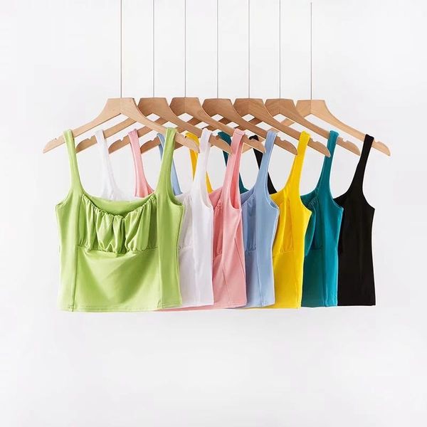 women's tanks & camis streetwear fashion ruched green women tank haut femme crop gothic casual drop, White
women's tanks & camis streetwear fashion ruched green women tank haut femme crop gothic casual drop, White