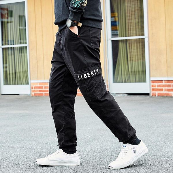 morality leisure harlan loose wide-legged pants men many pockets beam foot locomotive tooling outdoor accented men's, Black
morality leisure harlan loose wide-legged pants men many pockets beam foot locomotive tooling outdoor accented men's, Black