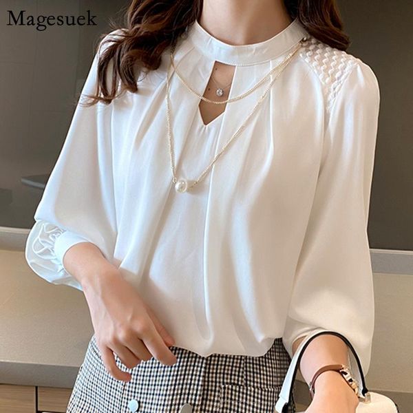 women's blouses & shirts fashion satin silk white shirt women long sleeve blouse casual lace spliced autumn office lady loose 13208
women's blouses & shirts fashion satin silk white shirt women long sleeve blouse casual lace spliced autumn office lady loose 13208