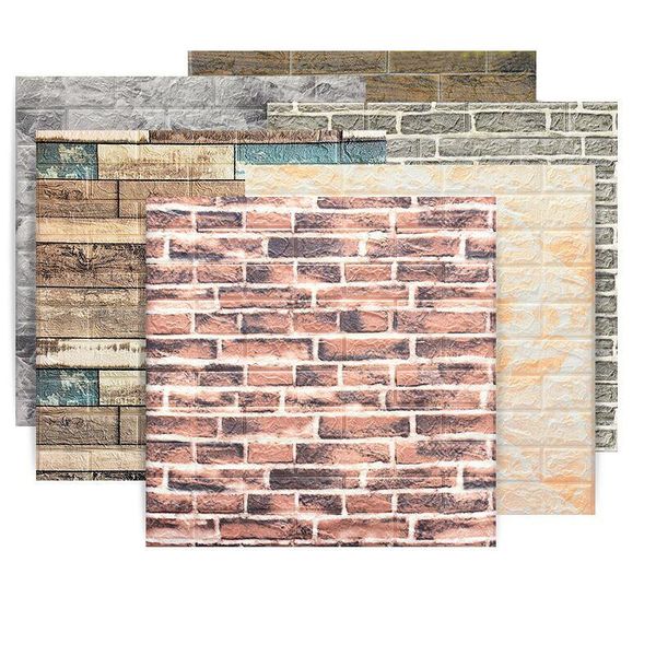 wall stickers self-adhesive wallpapers 3d retro brick decor home improvement living room bedroom restaurant waterproof
wall stickers self-adhesive wallpapers 3d retro brick decor home improvement living room bedroom restaurant waterproof