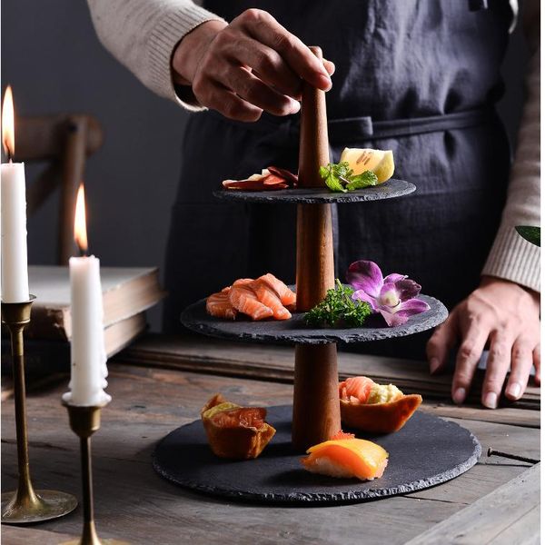 dishes & plates rock three-layer disk string simple afternoon tea double deck wedding birthday fruit plate cake dessert display rack
dishes & plates rock three-layer disk string simple afternoon tea double deck wedding birthday fruit plate cake dessert display rack