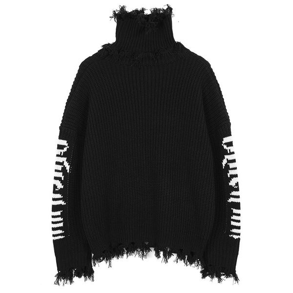 men's sweaters aolamegs men letter knitted tassel black turtleneck sweater for winter warm oversize cozy hip hop high street punk cool, White;black
men's sweaters aolamegs men letter knitted tassel black turtleneck sweater for winter warm oversize cozy hip hop high street punk cool, White;black