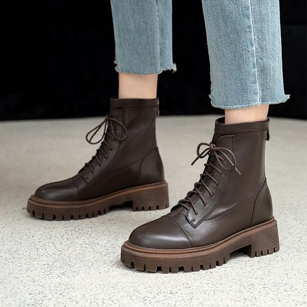 boots women ankle natural leather modern 22-25cm autumn and winter cowhide upper back zipper tooling, Black
boots women ankle natural leather modern 22-25cm autumn and winter cowhide upper back zipper tooling, Black