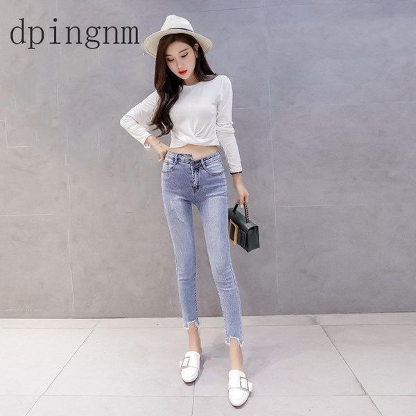 women's for women jeans with waist woman high elastic plus size stretch female washed denim skinny pencil pants, Blue
women's for women jeans with waist woman high elastic plus size stretch female washed denim skinny pencil pants, Blue