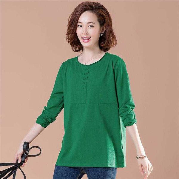 95% cotton simple style women spring autumn t shirts lady casual slim v-neck solid color tees shirt df2039 210609, White
95% cotton simple style women spring autumn t shirts lady casual slim v-neck solid color tees shirt df2039 210609, White