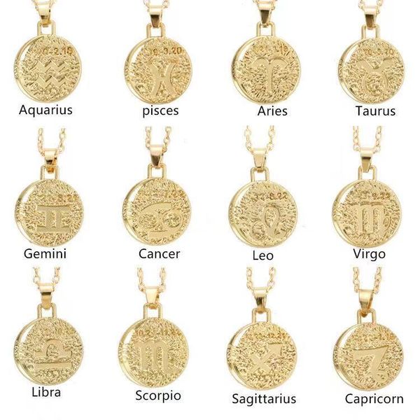 pendant necklaces the 2021 -selling europe and united states to restore ancient ways design 12 zodiac circle chain necklace an, Silver
pendant necklaces the 2021 -selling europe and united states to restore ancient ways design 12 zodiac circle chain necklace an, Silver