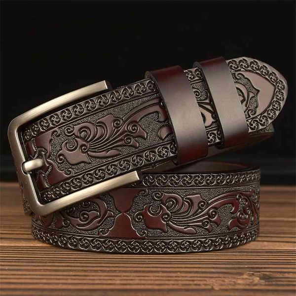 new fashion leisure needle buckle real personalized carved men's leather belt, Black;brown
new fashion leisure needle buckle real personalized carved men's leather belt, Black;brown