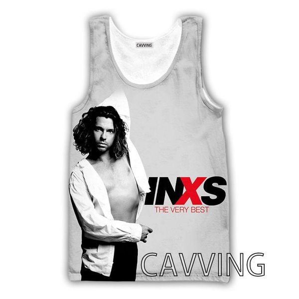 men' tank cavving 3d printed inxs rock harajuku vest summer undershirt shirts streetwear for men/women, White;black
men' tank cavving 3d printed inxs rock harajuku vest summer undershirt shirts streetwear for men/women, White;black